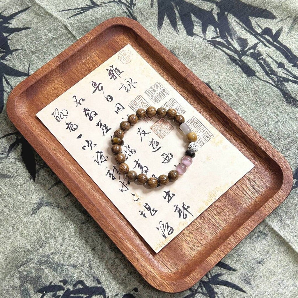 逐鹿·原创设计新中式金丝檀木手串手作