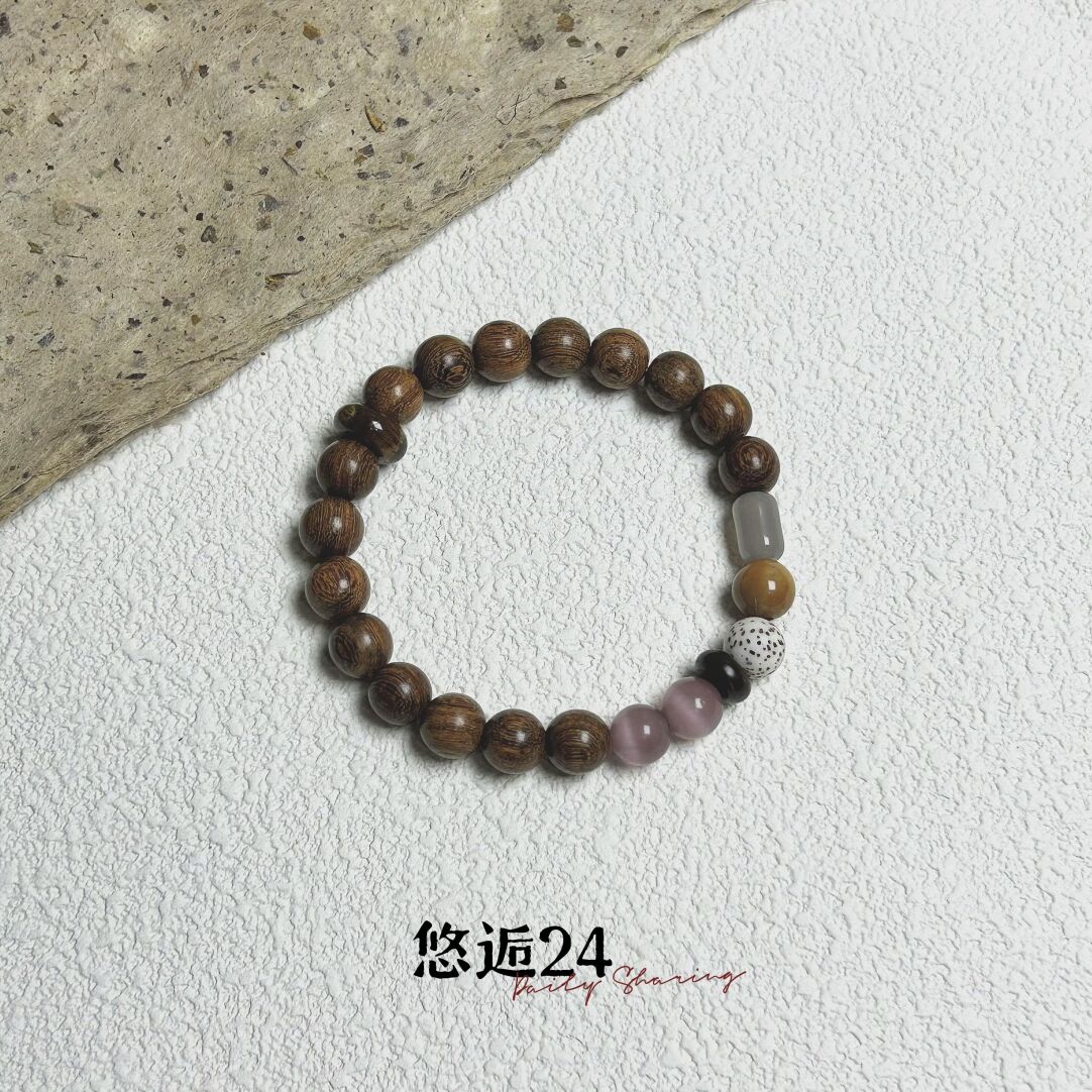 逐鹿·原创设计新中式金丝檀木手串手作