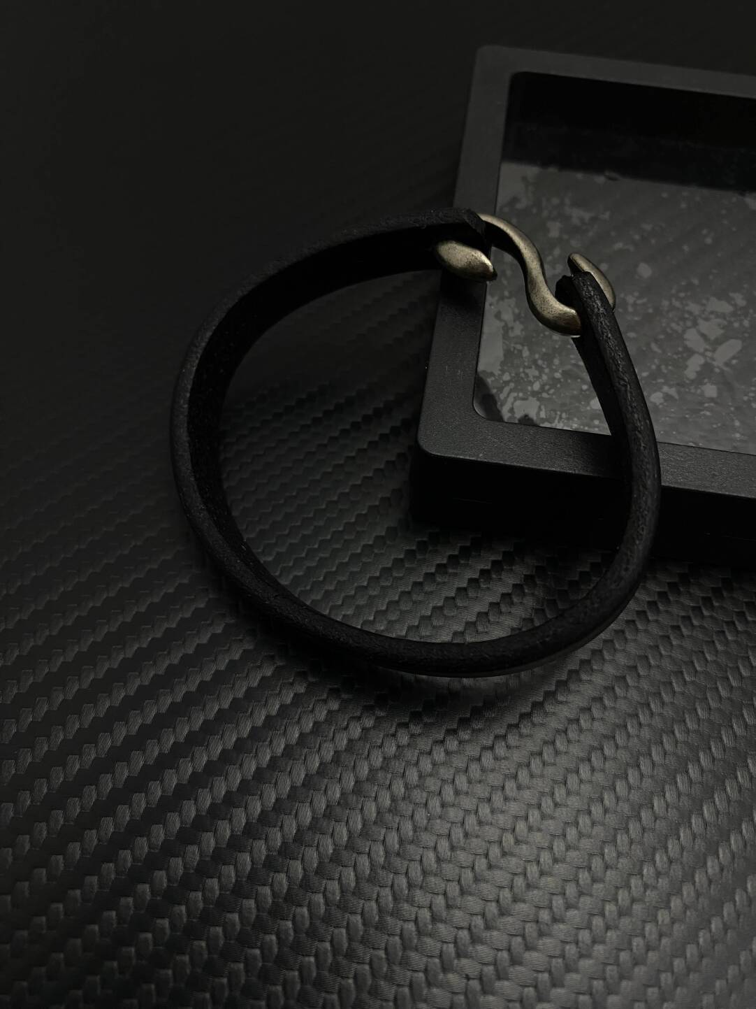 2025NEW美式复古个性时尚高级感男女小众简约百搭皮手链潮