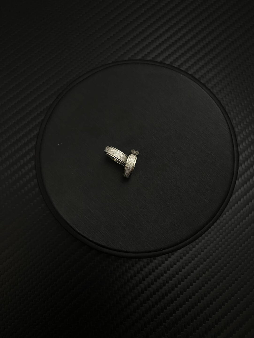 2025NEW美式简约磨砂银耳夹男女chillfit高级感个性无耳洞耳饰潮