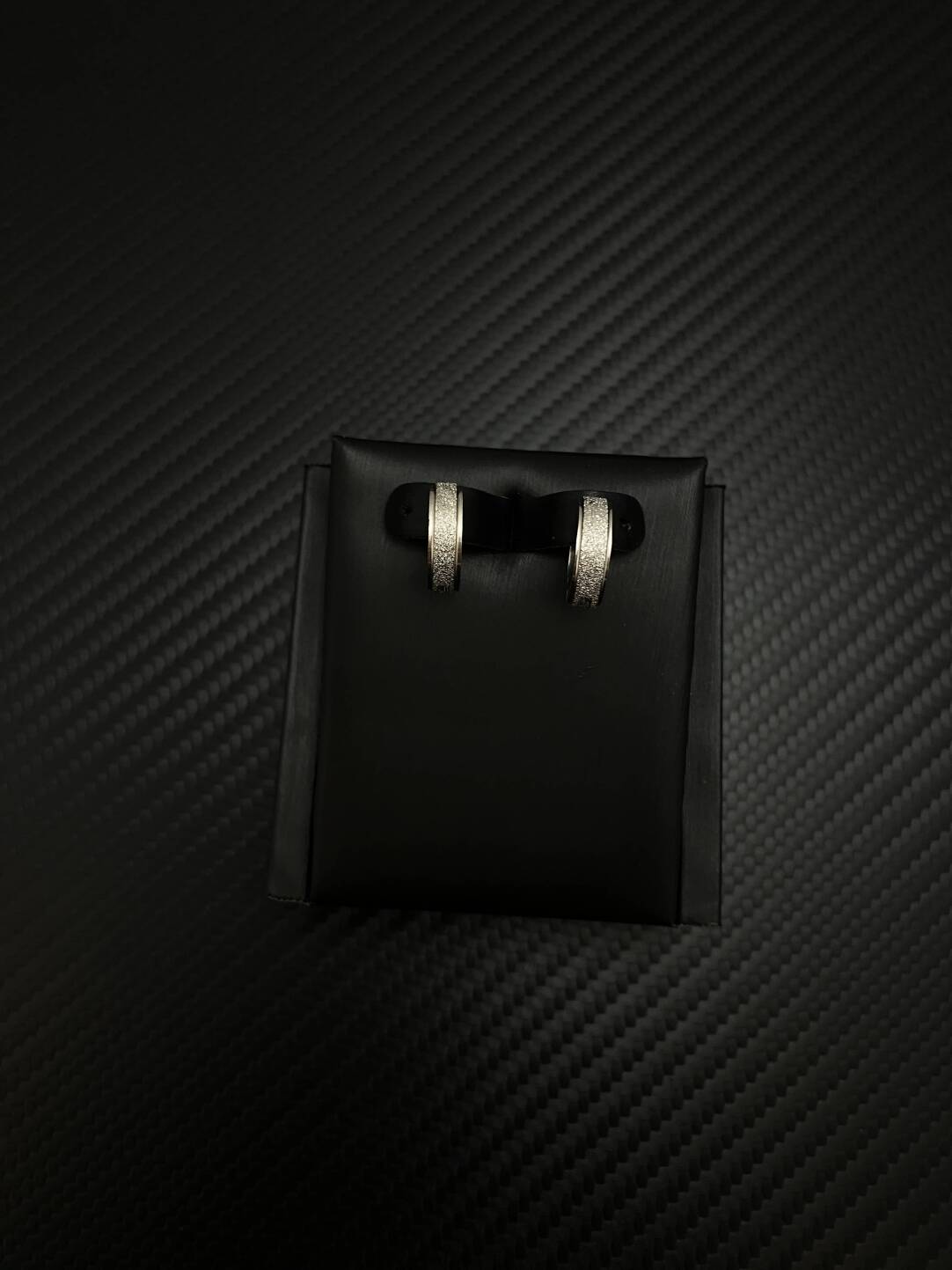 2025NEW美式简约磨砂银耳夹男女chillfit高级感个性无耳洞耳饰潮