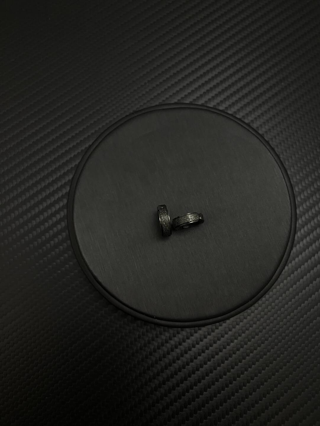 2025NEW美式简约磨砂银耳夹男女chillfit高级感个性无耳洞耳饰潮