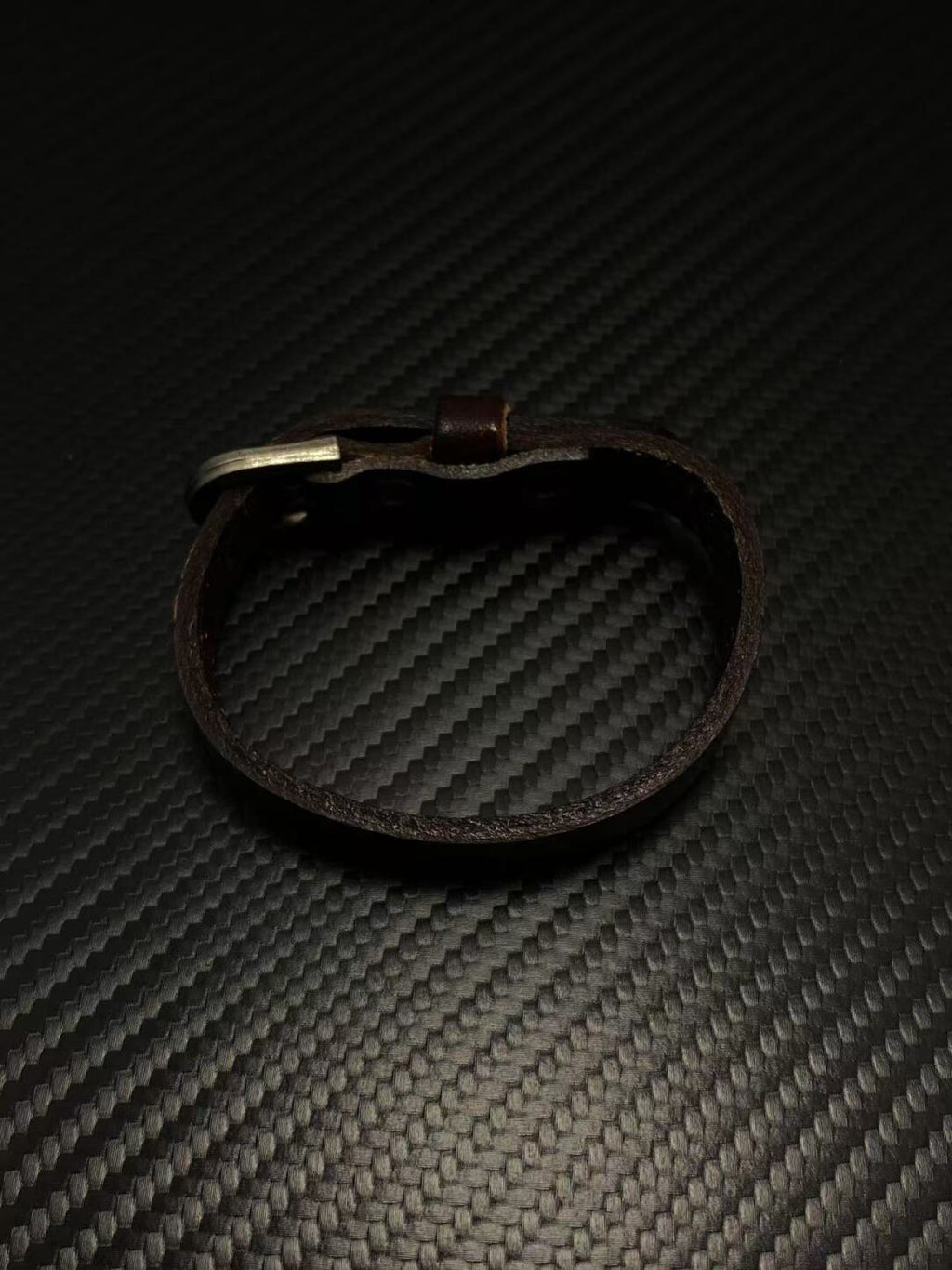 2025NEW美式cleanfit简约复古多色可调节高级感情侣牛皮手链潮牌