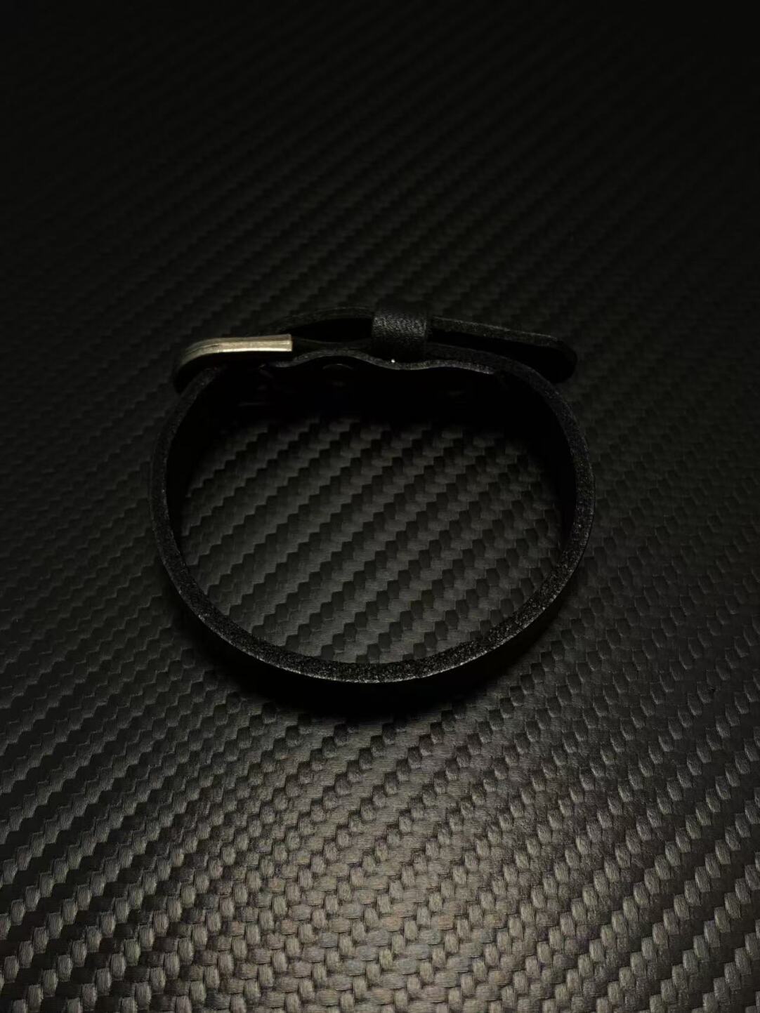 2025NEW美式cleanfit简约复古多色可调节高级感情侣牛皮手链潮牌