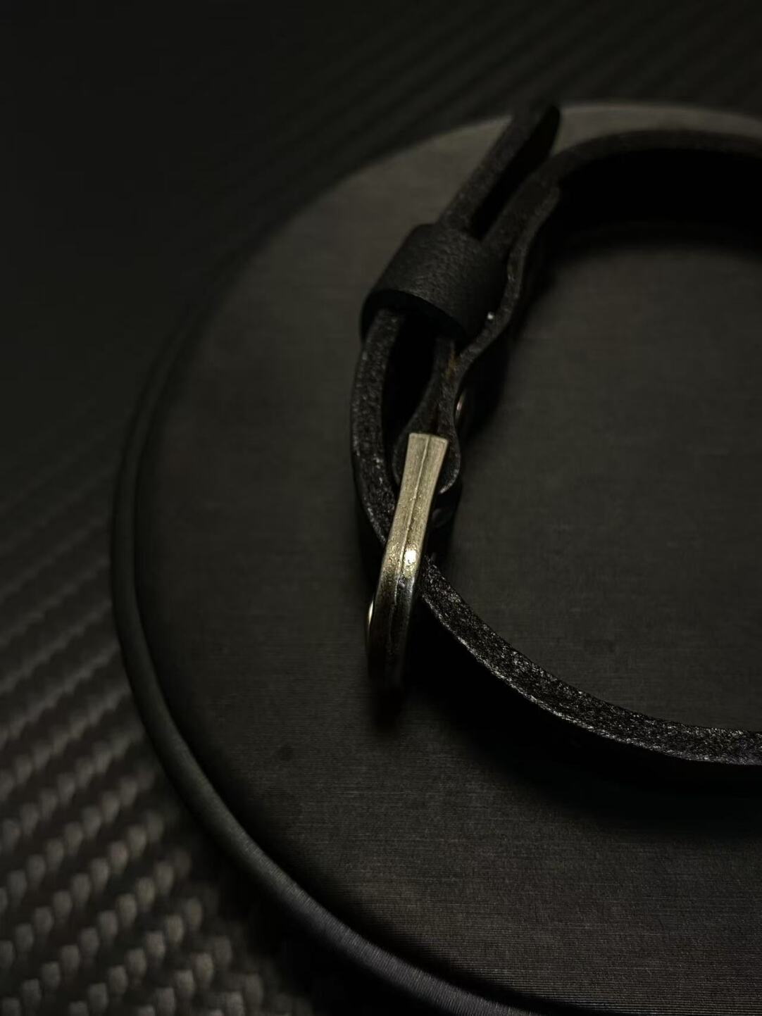 2025NEW美式cleanfit简约复古多色可调节高级感情侣牛皮手链潮牌