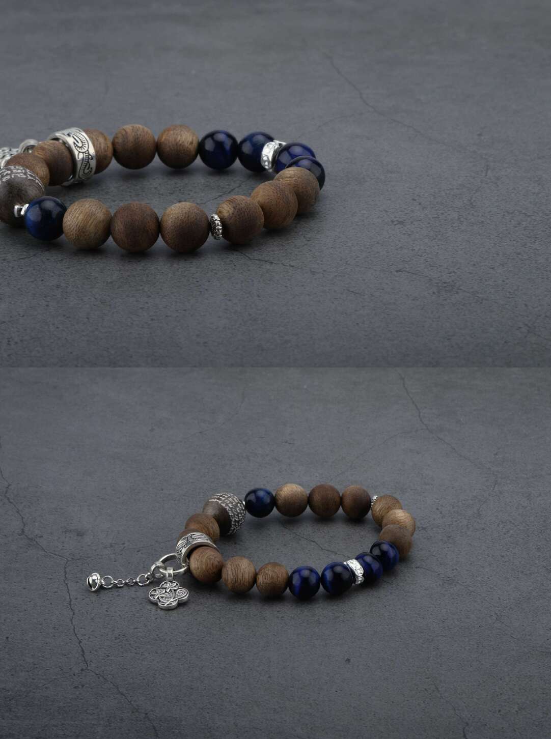 【五条经顶珠沉香手串】1.0莺歌绿沉香+虎眼石