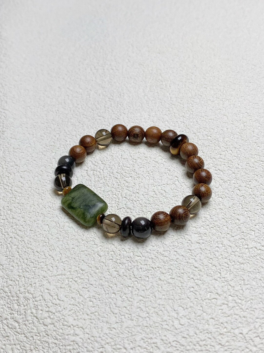 无事牌·山禅｜原创新中式檀木天然石手串手作