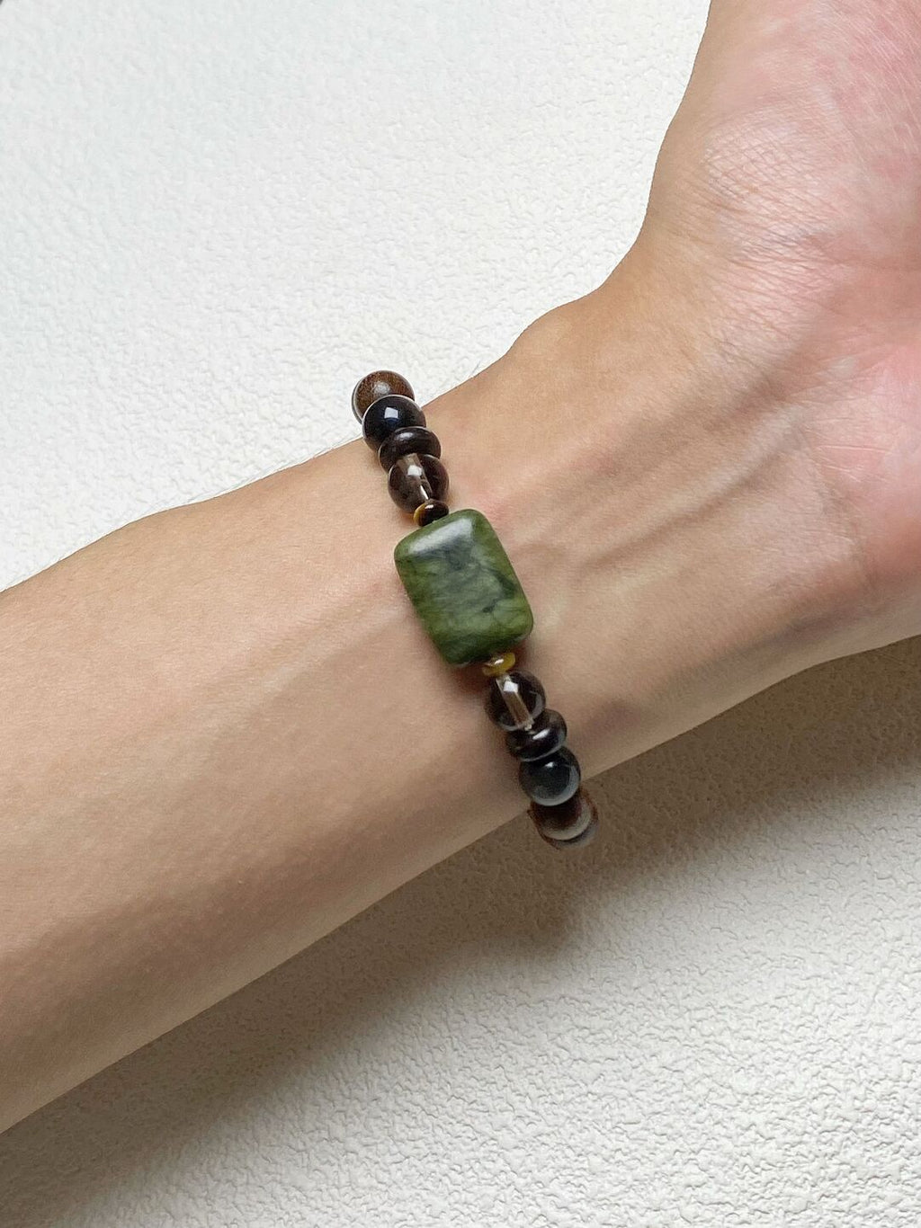 无事牌·山禅｜原创新中式檀木天然石手串手作