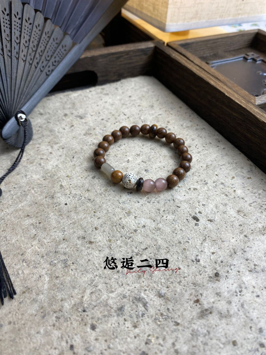 逐鹿·原创设计新中式金丝檀木手串手作