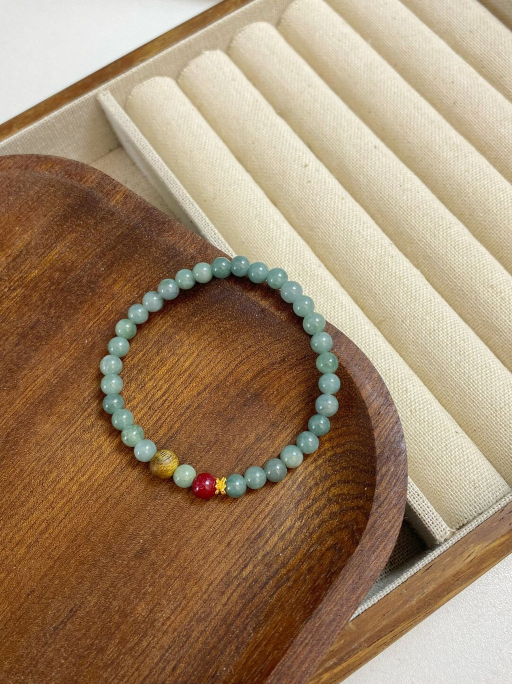 青衿梦·原创新中式沉香蓝水手串