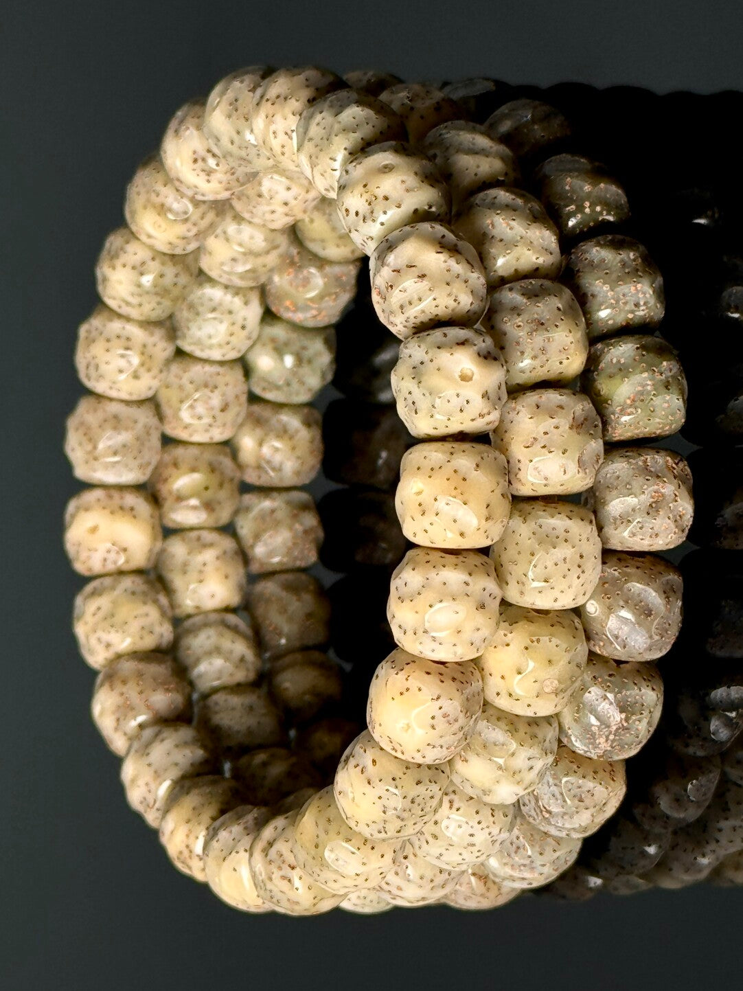 【石玉料星月无相】糯冰·星点够用·精工归圆