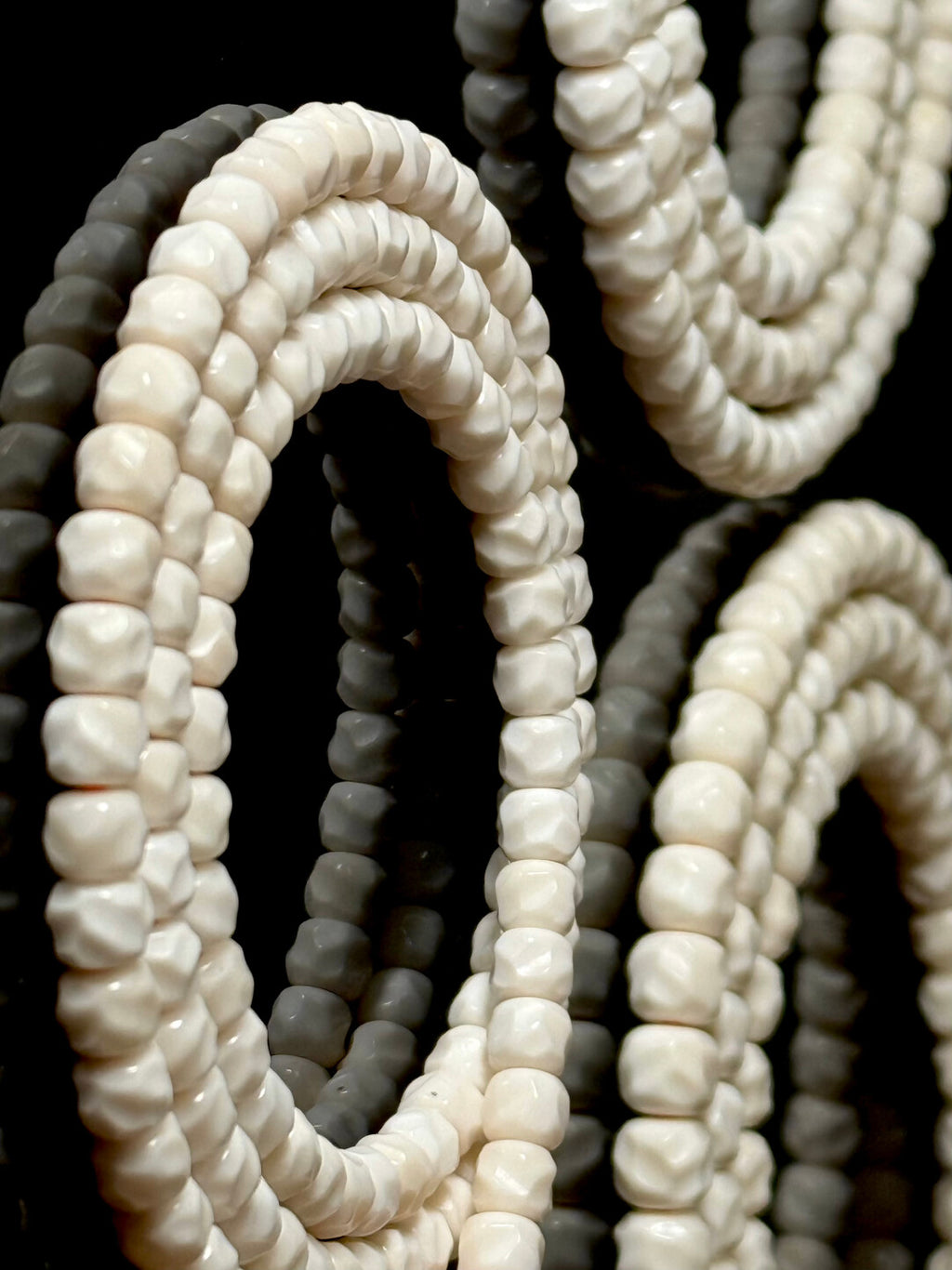 【白玉菩提无相】手串/长串·不是菩提根·瓷白精工归圆