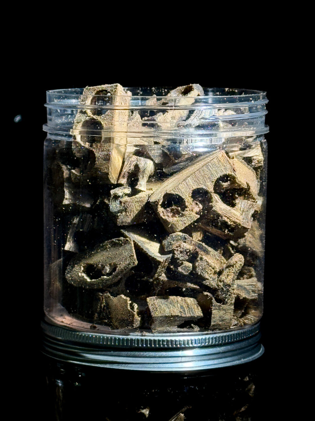 【绿奇楠沉香·车珠碎料】原生态·结油丰富香韵浓厚·熏香养珠首选