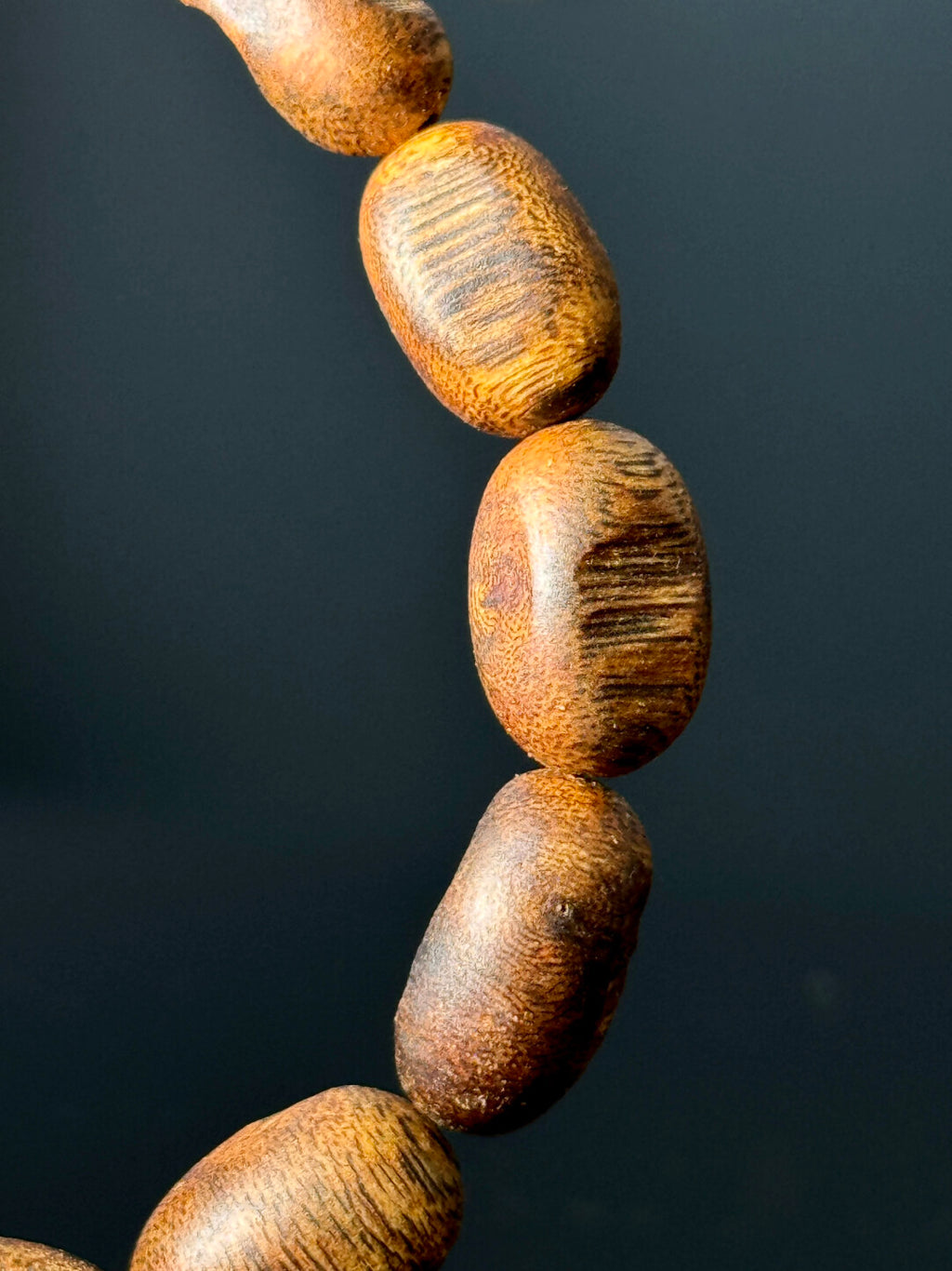 【绿奇楠沉香瘤疤随形手串】原生态无科技·结油丰富·香韵浓厚