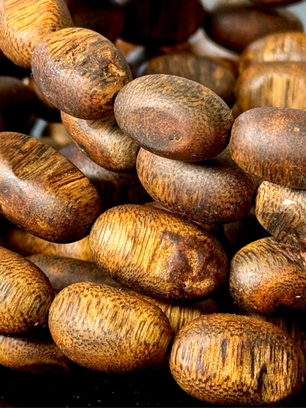 【绿奇楠沉香瘤疤随形手串】原生态无科技·结油丰富·香韵浓厚