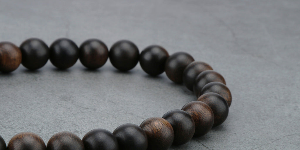 沉木雕语 | 沉香双圈密语手串