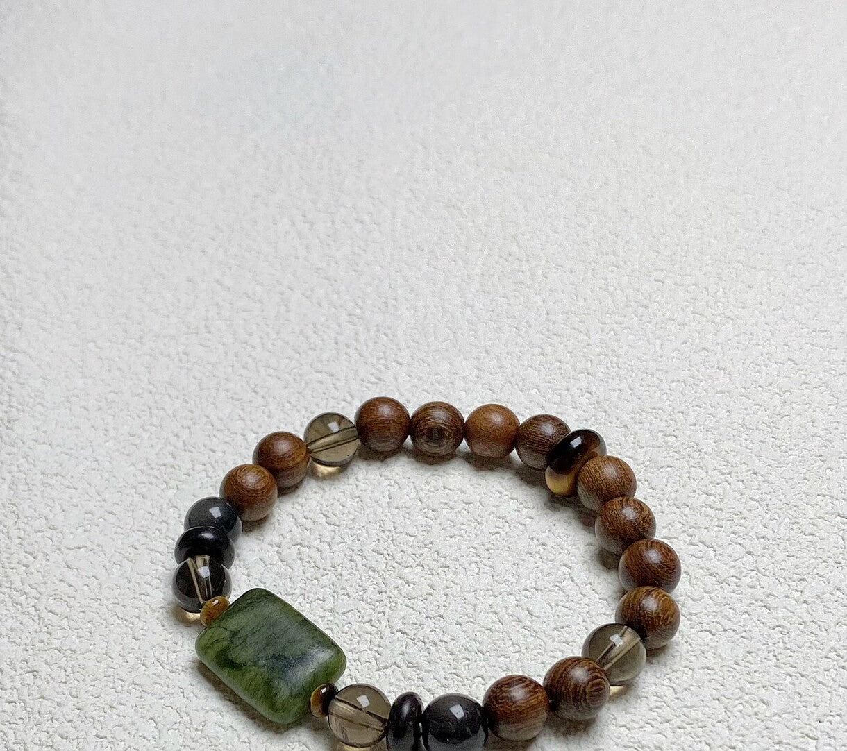 无事牌·山禅｜原创新中式檀木天然石手串手作